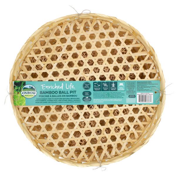 Oxbow Enriched Life 100% Natural Bamboo Ball Pit Small Animal Toy Default Title