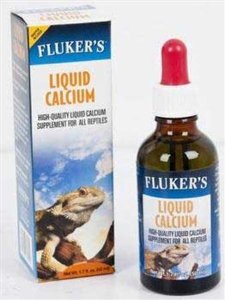Fluker's Liquid Calcium Concentrate Reptile Supplement  - 1.7 Oz