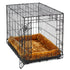 Midwest Homes Quite Time Fleece Machine Washable Rectangular Bolster Pet Bed or Crate Mat