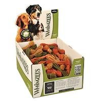 Whimzees Brushzees Toothbrush Oral Health Fresh Breath Bulk Dental Dog Chews Treats Small - 150 Count