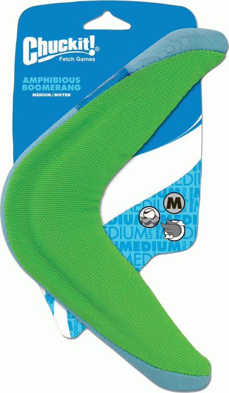 Chuckit! Amphibious Float and Fetch Boomerang Dog Toy