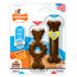 Nylabone Ring and Bone Puppy-Chew Chicken and Medley Flavor Teething Puppy Nylon Chew Dog Toy - Extra Small/Petite - 2 Pack