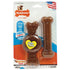 Nylabone Ring and Bone Puppy-Chew Chicken and Medley Flavor Teething Puppy Nylon Chew Dog Toy - Medium/Wolf - 2 Pack