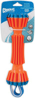 Chuckit! Petmate Rugged Bumper Fetch and Tug TPR and Nylon Floating Dog Toy - Medium - 13.5 Inch