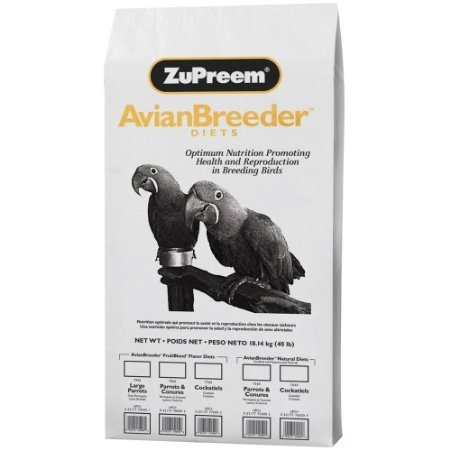 Zupreme AvianBreeder Diet Fruit Blend for Breeding Parrots and Conures Bird Food - 40 Lbs Default Title