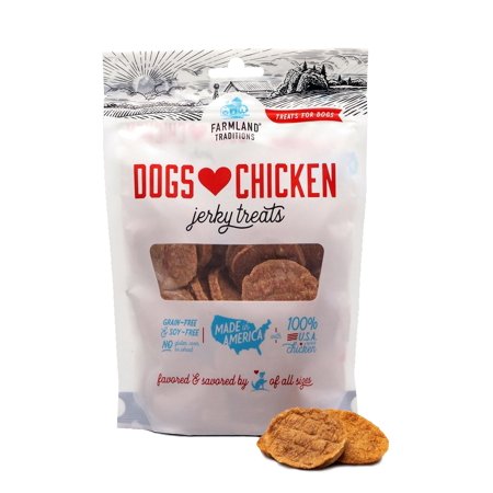 Hillside Farms Farmland Traditions Dogs Love Chicken Jerky Dog Treats - 16 Oz