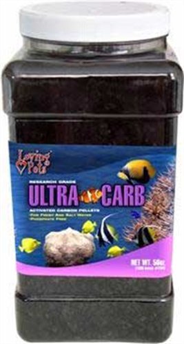 Acurel Extreme Activated Carbon Aquarium Filter Media Pellets - 100 Oz