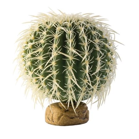 Exo Terra Barrel Cactus Reptile Terrarium Décor Plant - Medium
