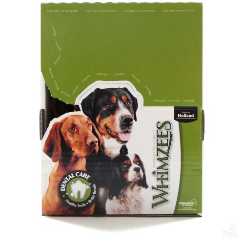 Whimzees Veggie Ear Oral Health Vegetable-based Natural Dental Dental Chews - 18 Count