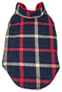 Pet Life ® 'Allegiance' Classical Insulated Plaid Fashion Dog Jacket