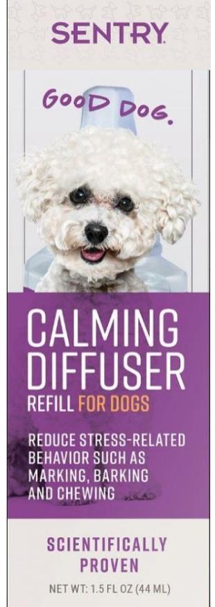 Sentry Calming Diffuser Refill for Dogs - 1.5 Oz  