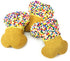 Claudia's Canine Bakery Canine Party Bones Sprinkles Biscuit Dog Treats - Assorted - 24 Count