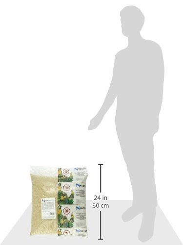 Hagen Hari Parakeet and Budgie Staple Vitamin Seed Mix Premium Blend Bird Food