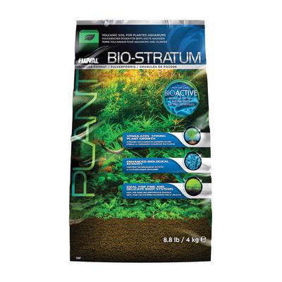 Fluval Bio-Stratum Volcanic Soil Substrate for Freshwater Planted Aquarium - 8.8 Lbs