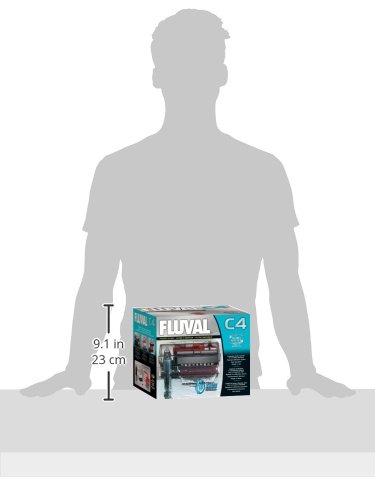 Fluval C4 Hang-On Aquarium Power Filter - Up to 70 Gallons