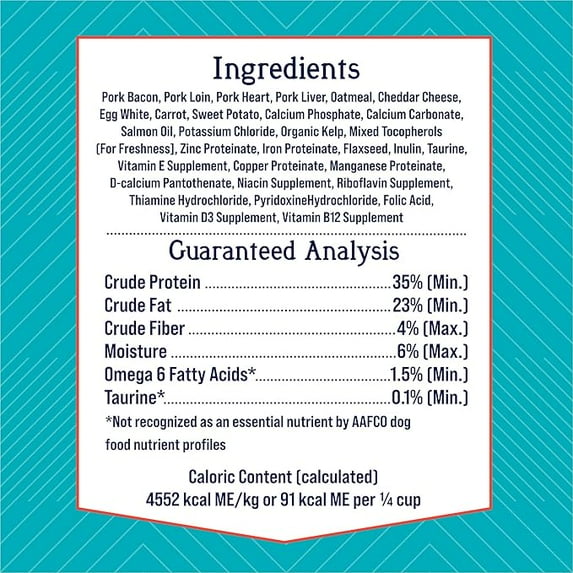 Stewart Puff Tops Bacon and Cheese Recipe Freeze-Dried Dog Food Topper