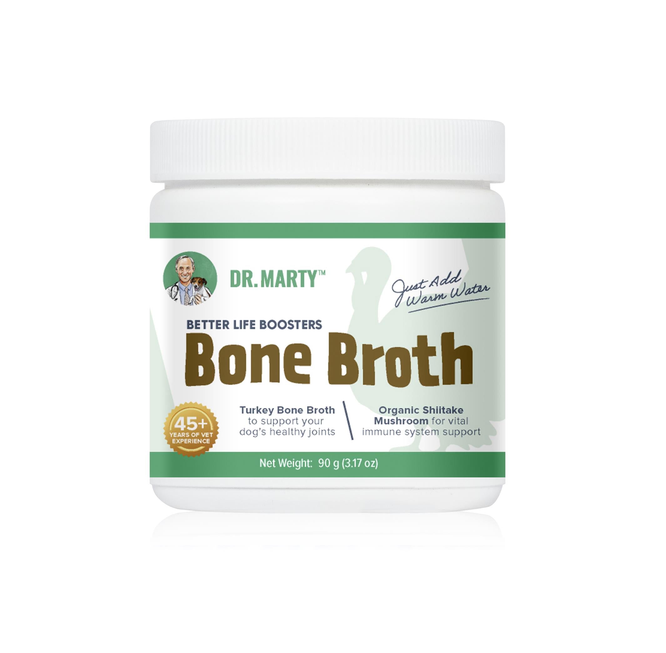 Dr. Marty Bone Broth Dog Food Topping - 3.17 Oz  