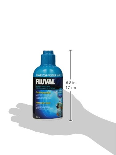 Fluval AquaPlus Freshwater and Saltwater Aquarium Water Conditioner Treatment