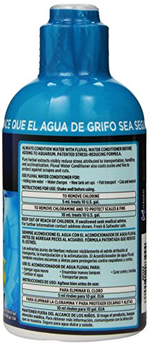 Fluval AquaPlus Freshwater and Saltwater Aquarium Water Conditioner Treatment