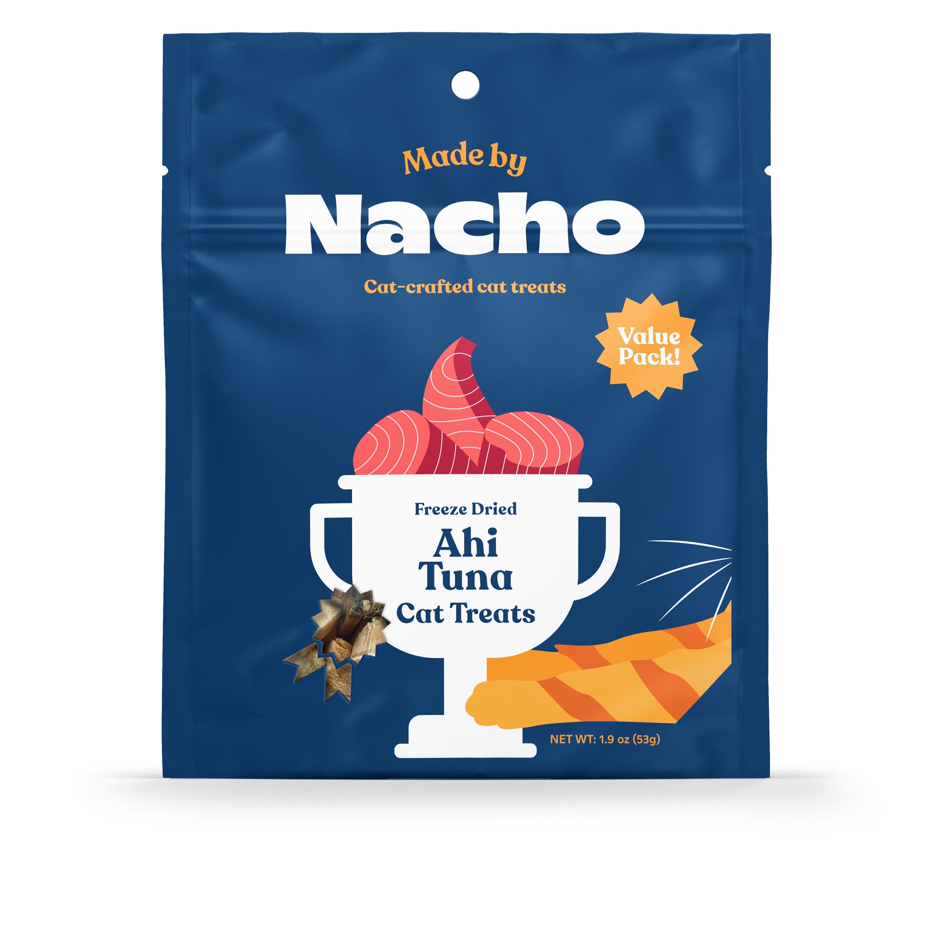 Made by Nacho Freeze-Dried Tuna Cat Treats - 1.9 Oz  