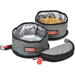 Kong Fold Up Travel Pet Bowl  