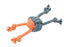 Mammoth Pet Products 4-Knotted Monkey Fist Ball Rope Dog Toy - Small -10 Inch