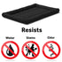 Midwest Homes Ultra-Rugged Max Water Repellent Pet Bed or Crate Mat - Black - L:24 X W:18 X H:3 Inch