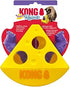 Kong Rewards Rocker Cheese Wedge Interactive Puzzle Treat Dispensing Cat Toy