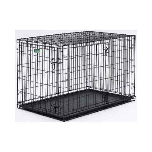 Midwest I-Crate Double Door Metal Folding Dog Crate with Divider Panel - 36" X 23" X 25...