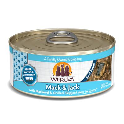 Weruva Mack Jack Canned Cat Food - 5.5 Oz - Case of 24