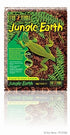 Exo Terra Jungle Earth Natural Tropical Terrarium Reptile Substrate - 4 Quarts