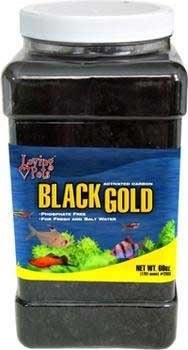 Acurel Premium Activated Carbon Aquarium Filter Media - Black and Gold - 55 Lbs