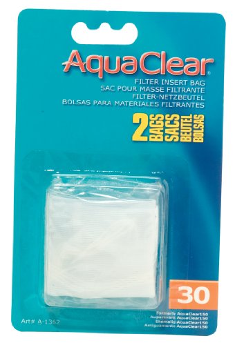 Fluval AquaClear 30 Nylon Aquarium Filter Media Bags - 2 Pack Default Title