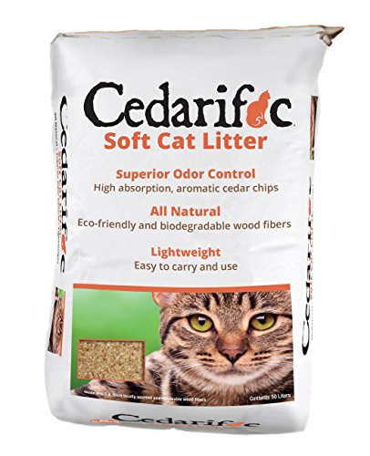 Northeastern Cedarific Cedar Wood Soft and Natural Cat Litter - 50 Liter  