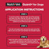 Nutri-Vet Guard+ Waterproof Topical Dog Flea and Tick Prevention Treatment - Dogs 45-88 Lbs - 3 Month Dose - 90 Count