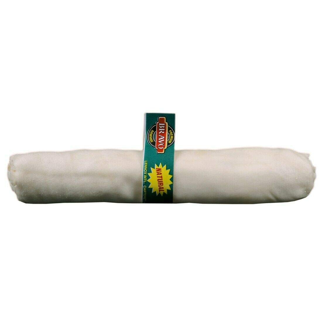 Rawhide Express Hikory Smoked Natural Dog Chew Roll - 9-10