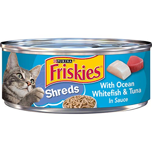Purina Friskies Wild Tuna and Sweet Potato Canned Cat Food - 5.5 Oz - Case of 24  
