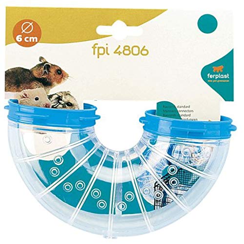 Ferplast Small Animal Hampster Cage Play Accessory T-Tubed Tunnel - L:6
