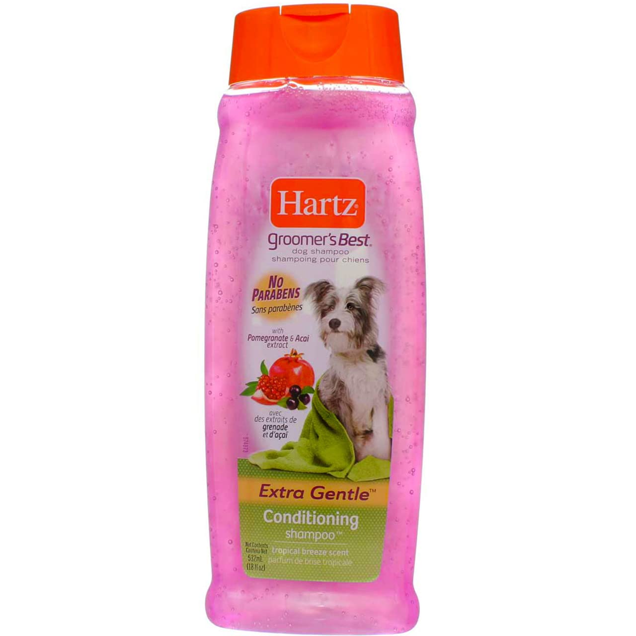 Hartz Mountain Groomer's Best Dog Shampoo and Conditioner - 18 Oz  