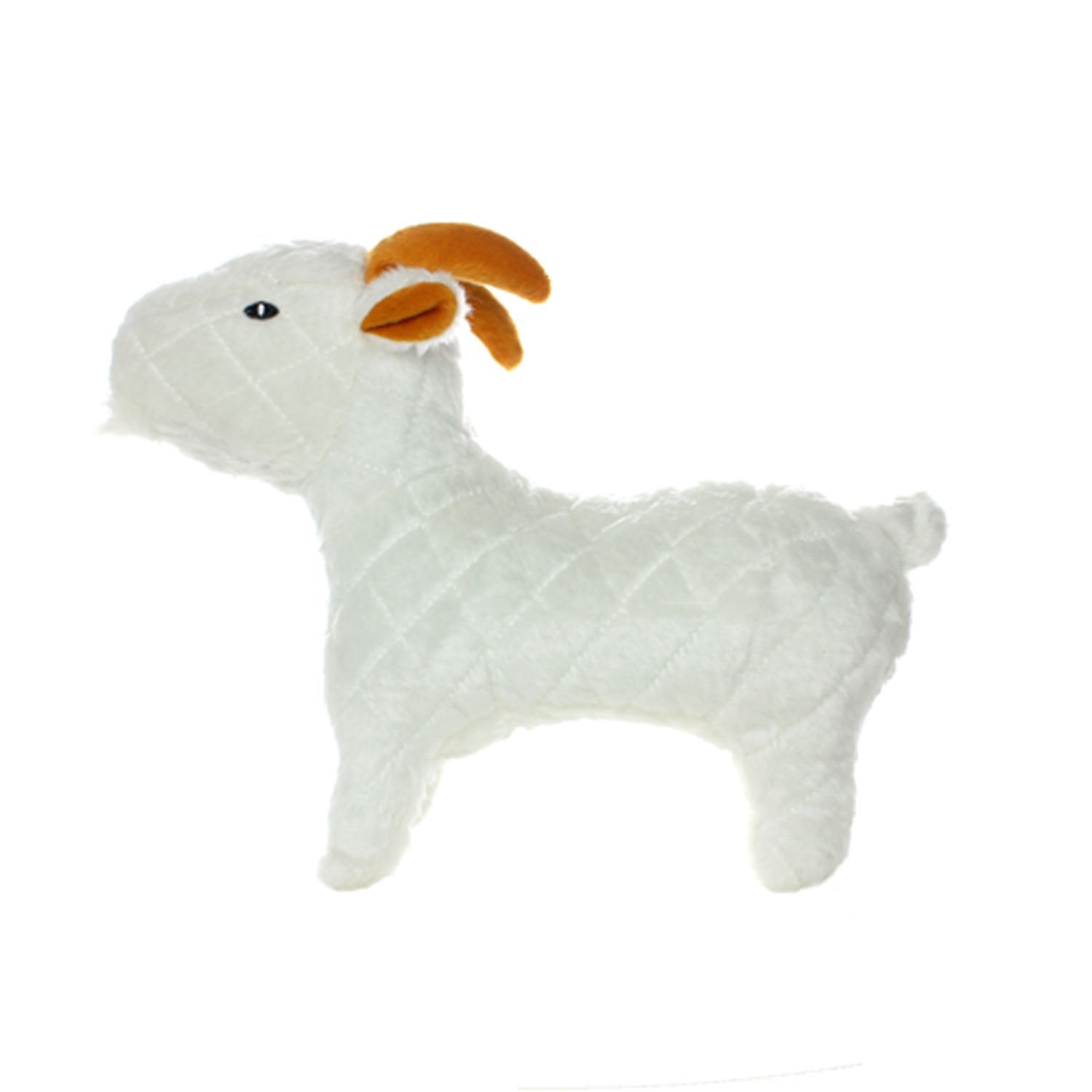 Mighty Junior Farm Goat Durable Plush Dog Toy - Small  