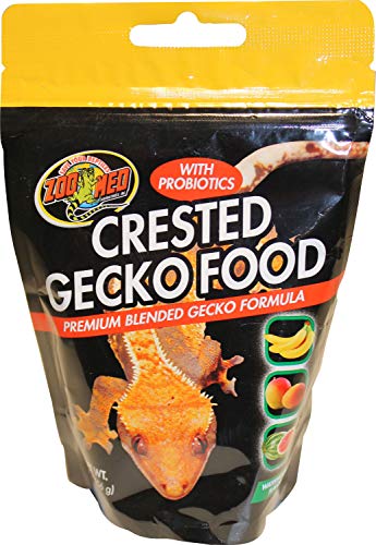 Zoo Med Laboratories Premium Belnded Watermelon Flavor Crested Gecko Dry Food - 8 Oz  