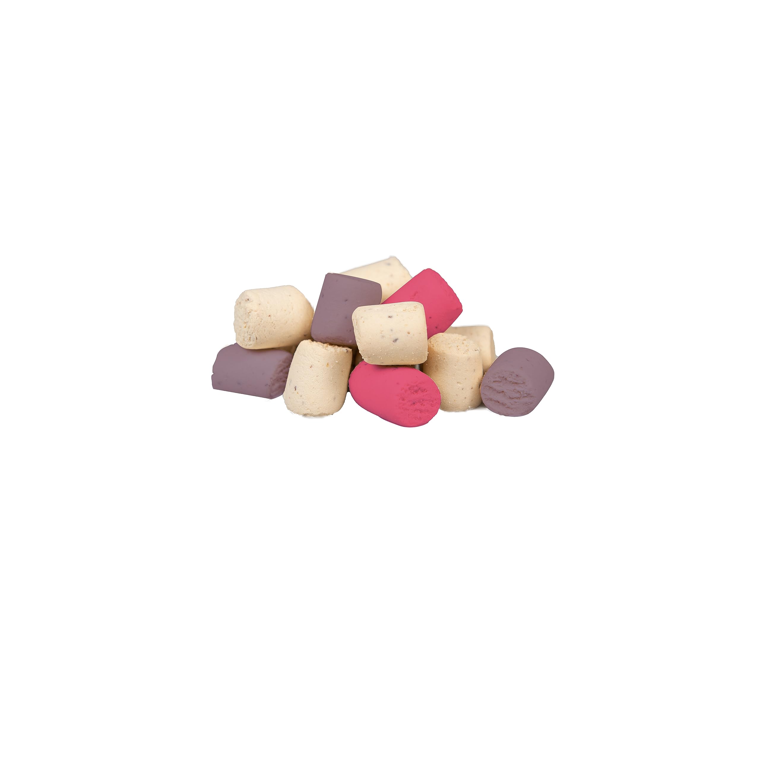 Three Dog Bakery Celebration Confetti Bites Vanilla Strawberry and Blueberry Crunchy Dog Treats - 8 Oz - Case of 8  