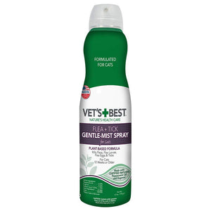 Vet's Best Flea and Tick Gentle Mist Spray for Cats - 6.3 Oz