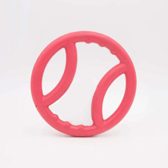 Zippy Paws ZippyTuff Squeaky Ring Fetch Dog Toy - Pink - Medium