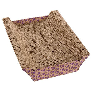 SPOT Ethical Cat Scratcher Bed with Catnip - 17" Inch