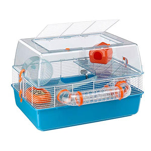Ferplast Combi 1 Starter Hampster Cage includes Accessories - Clear - 16" X 11.6" X 8.9...
