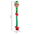 Kong Holiday Occassions Rope Elf Plush and Crinkle Dog Toy - Large  