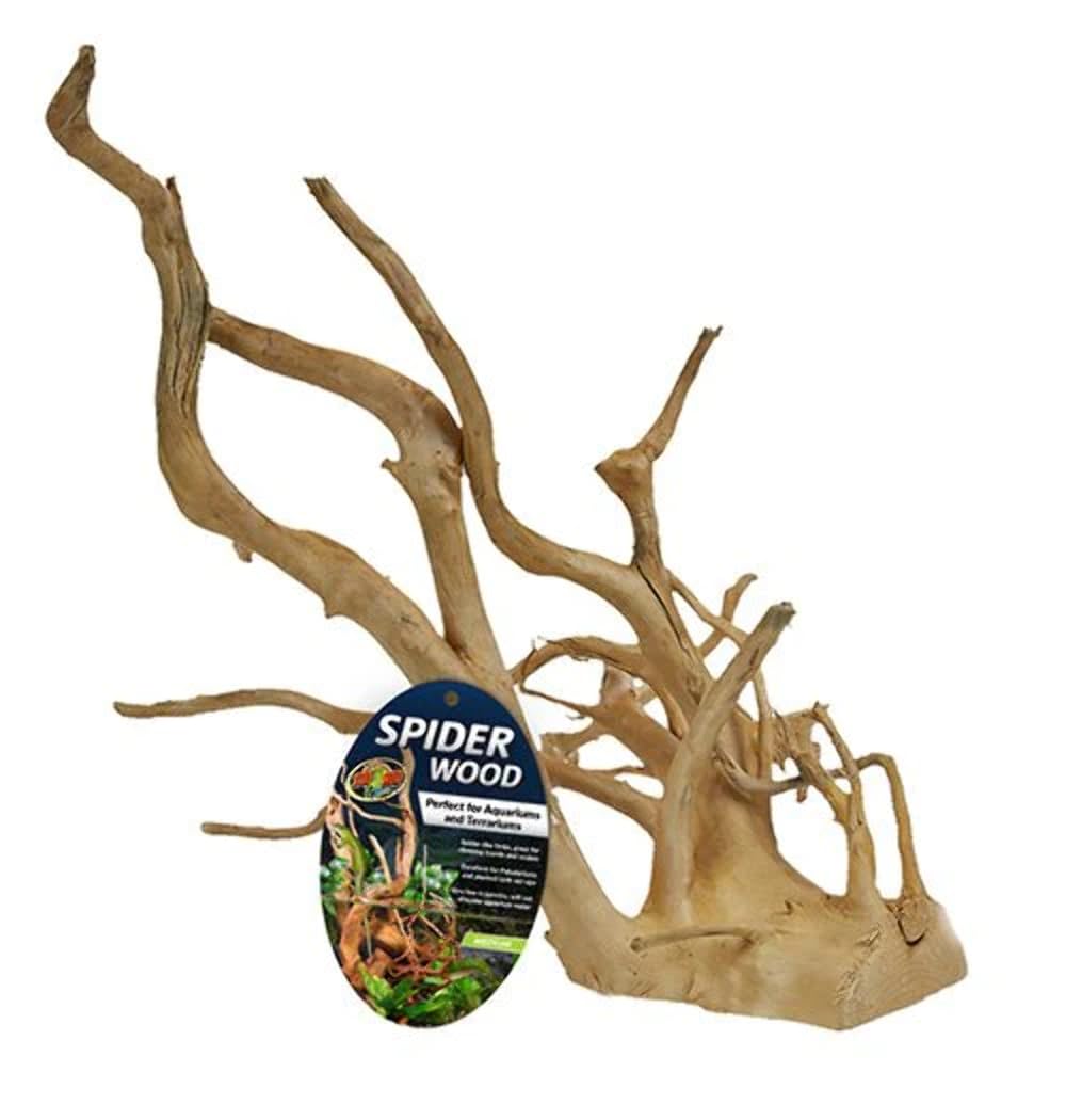 Zoo Med Laboratories Natural Spider Wood Terrarium and Aquarium Décor - Large - 16-20" Inches  