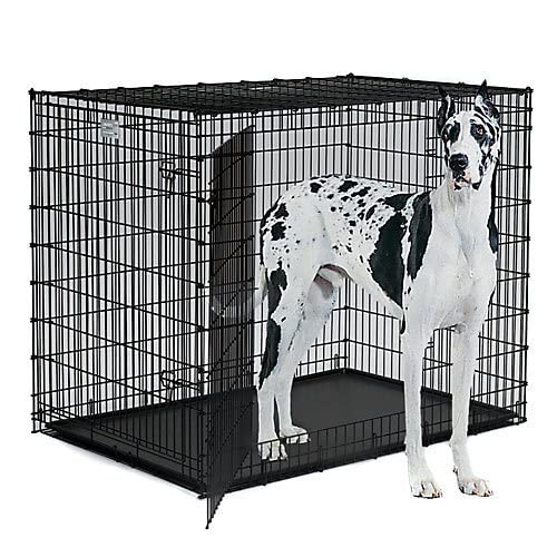 Midwest Ginormous Metal Folding Double Door Dog Crate - 54