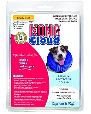 Kong Cloud E-Collar Plush Dog Collar - Extra Small 0-6" In Girth